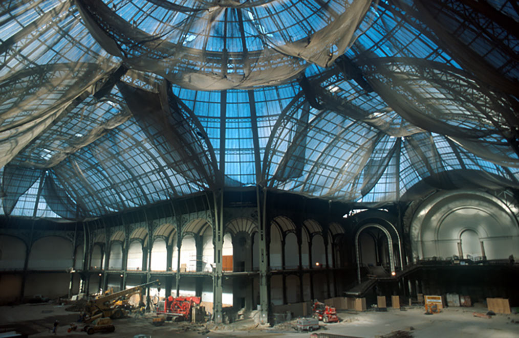 Restauration des fondations du Grand Palais, 2001-2003, Paris - ©photothèque Soletanche Bachy Restauration des fondations du Grand Palais, 2001-2003, Paris - ©photothèque Soletanche Bachy Restauration des fondations du Grand Palais, 2001-2003, Paris - ©photothèque Soletanche Bachy Restauration des fondations du Grand Palais, 2001-2003, Paris - ©photothèque Soletanche Bachy